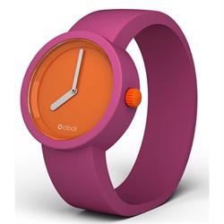 Image of O'Clock Magenta med Orange ur